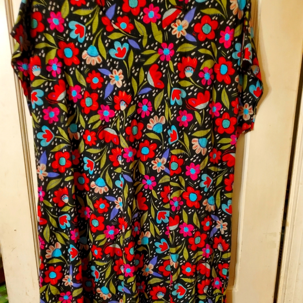 NWOT Gudrun Sjoden Short Sleeve dress XL